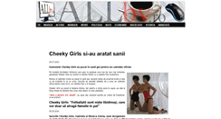 Desktop Screenshot of cheeky-girls.allby.ro