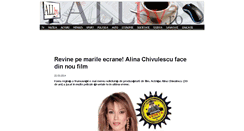 Desktop Screenshot of alina-chivulescu.allby.ro